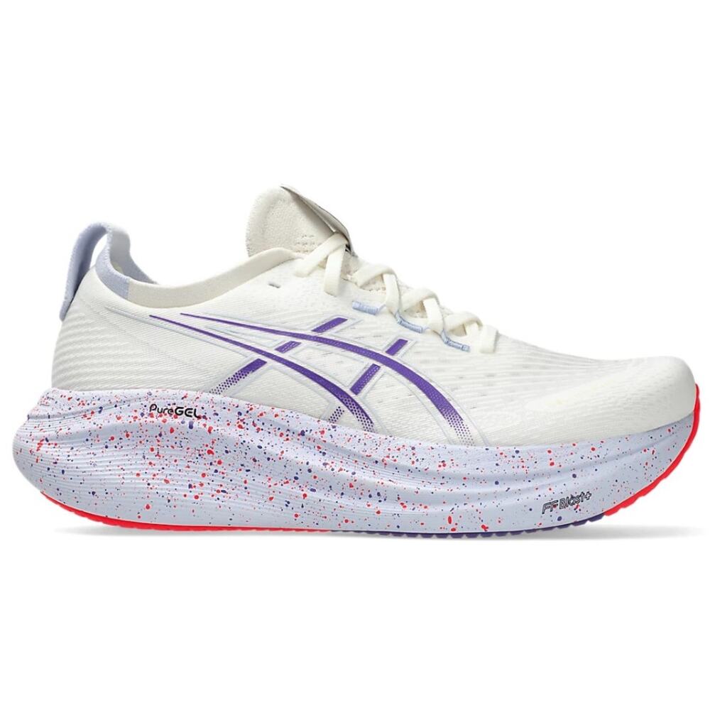 ASICS Mens GEL-Nimbus 27 Tokyo Running Sneakers US 15 EU 50.5 Cream Athletic EUC